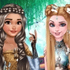 Thumbnail for Elsa And Moana Fantasy Hairstyles