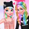 Thumbnail for Princesses Pastel Hairstyles